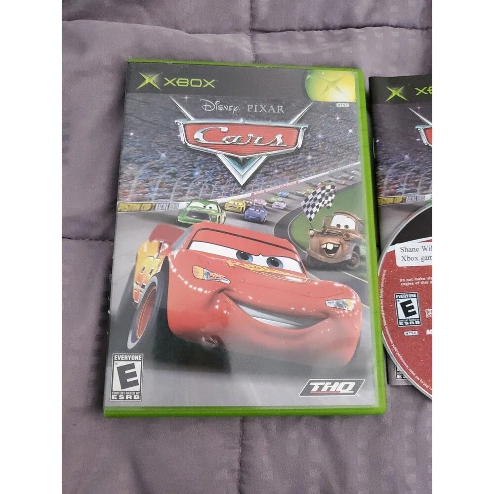 Cars (Microsoft Xbox, 2006) Complete In Box Racing Kids Video Game